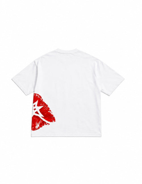 Superstar  kiss mark tee